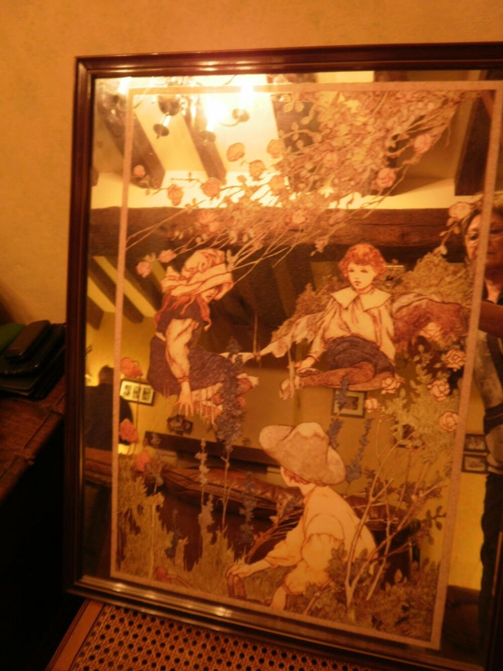 miroir d&eacute;cor&eacute; Décoration
