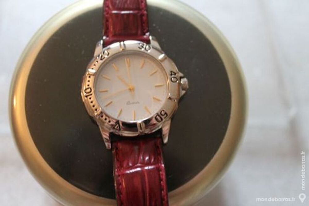 MONTRE HOMME NEUVE BORDEAUX AVEC SON ECRIN Bijoux et montres