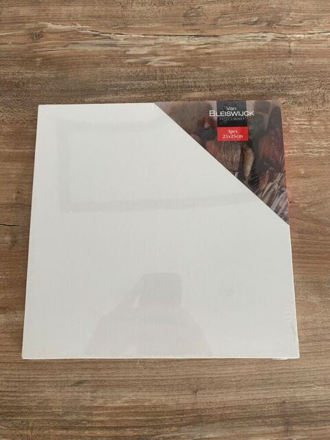 Lot de 3 toiles pour peinture      Van Bleiswijc Saleilles (66)