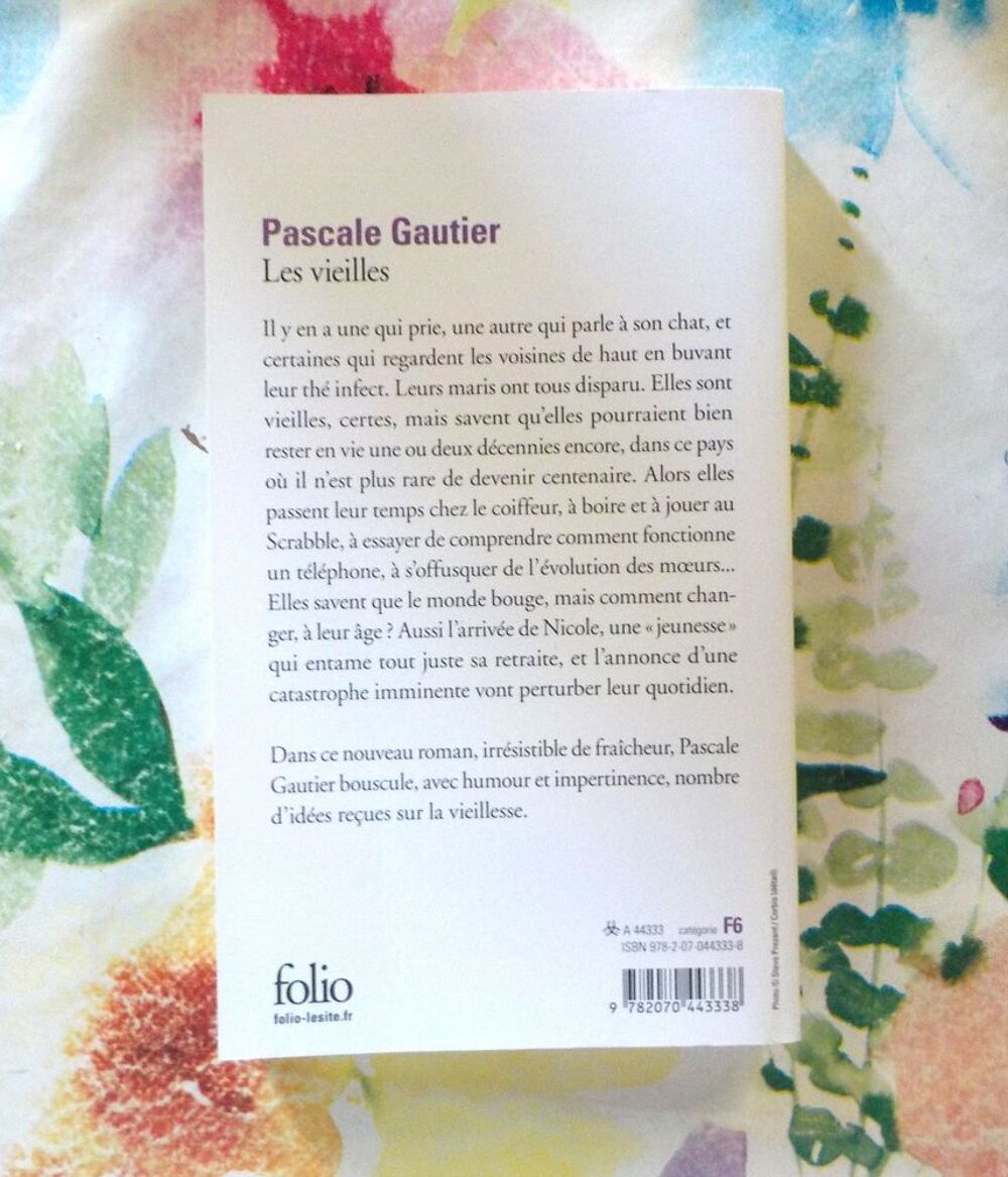 LES VIEILLES de Pascale GAUTIER Ed. Folio Livres et BD