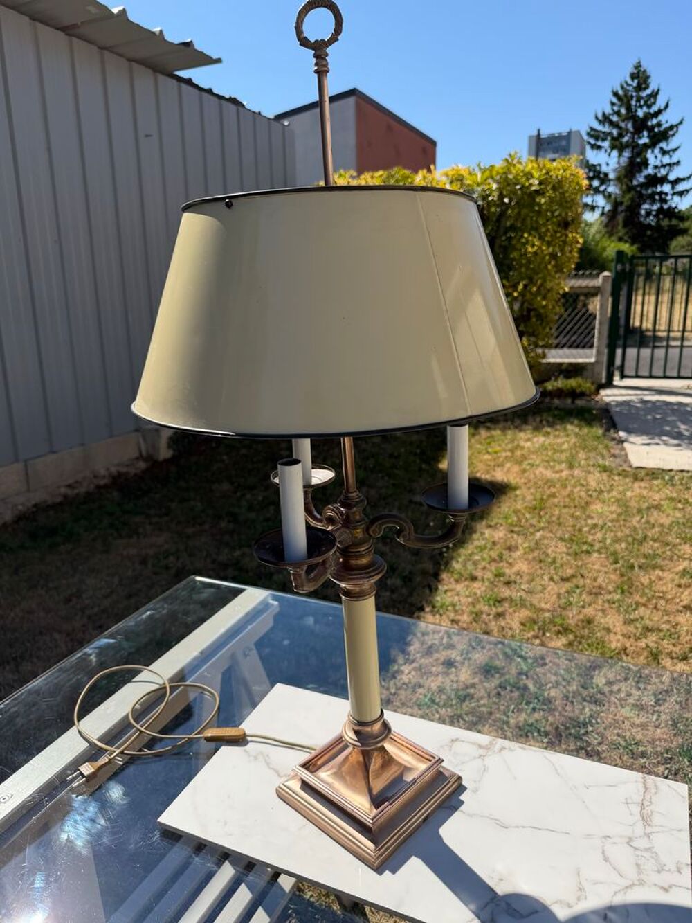 Lampe bouillotte style Empire "&nbsp;Roche Bobois&nbsp;" Décoration