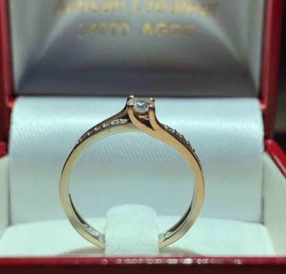 bague or et diamant Bijoux et montres
