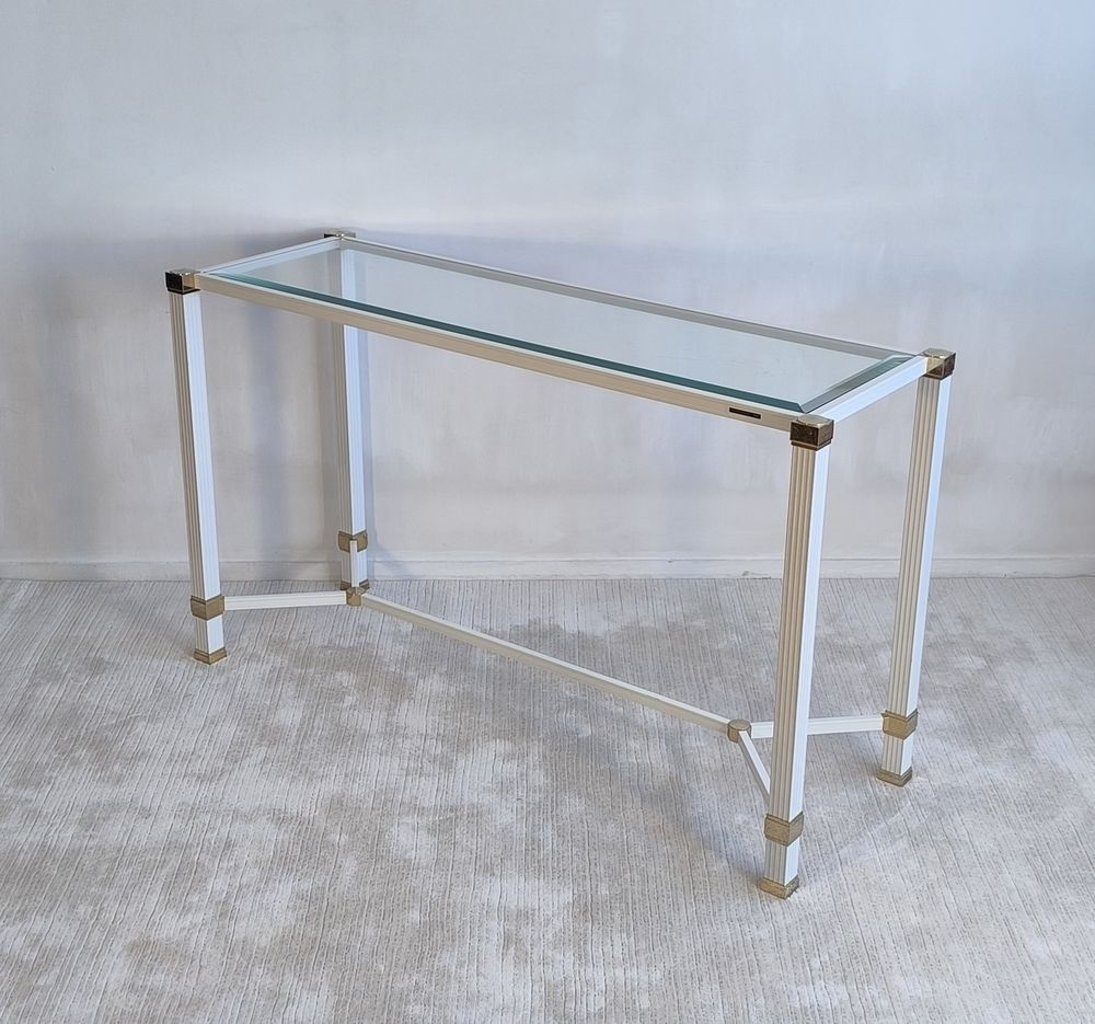 ?? Pierre Vandel Paris - Iconique console &agrave; entretoise Meubles