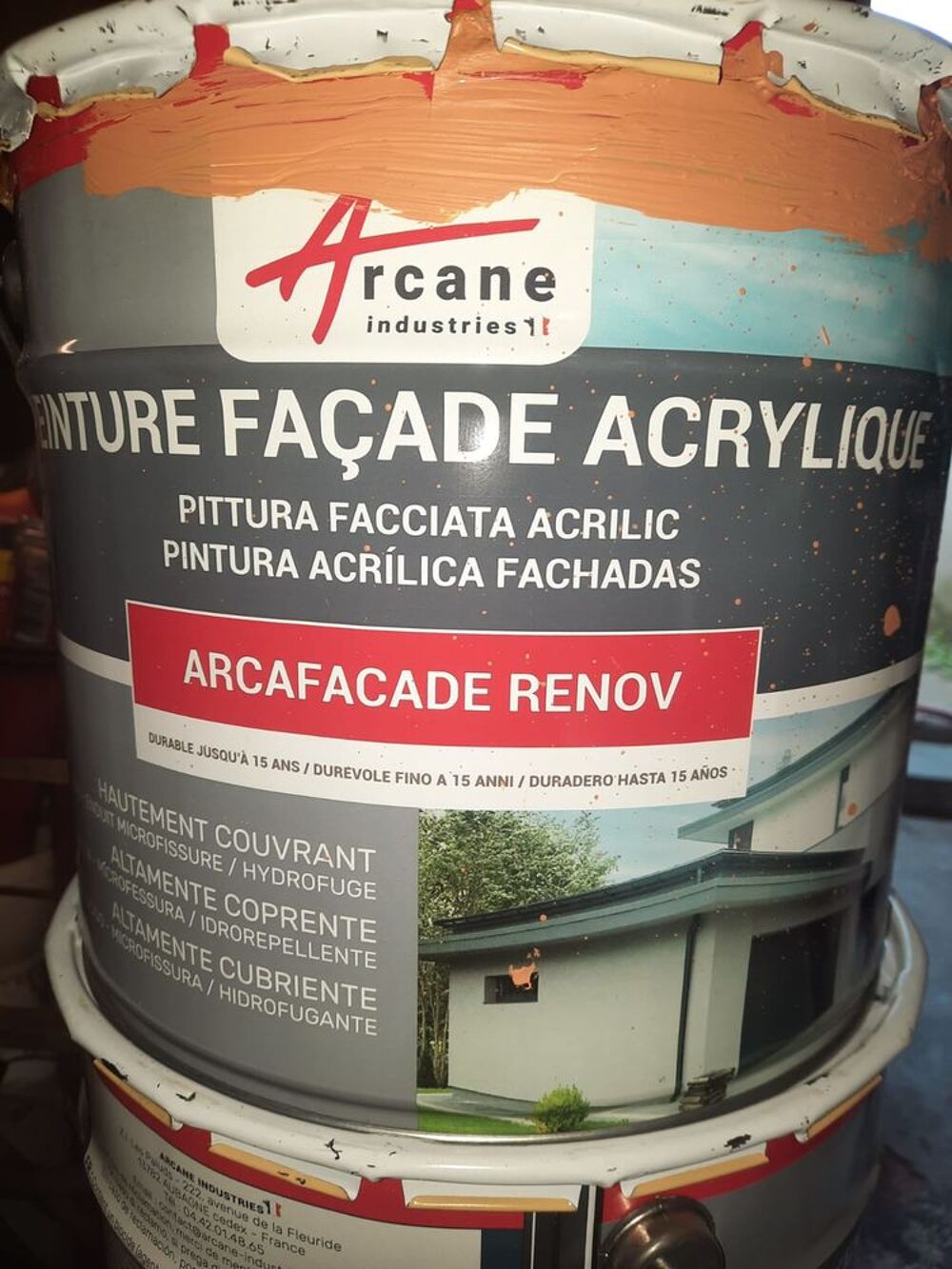  40L de peinture de fa&ccedil;ade professionnelle Arkane
Bricolage