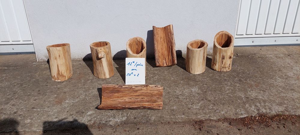 Promo tronc de Ch&acirc;taignier &agrave; partir de 20 € les 2 Jardin