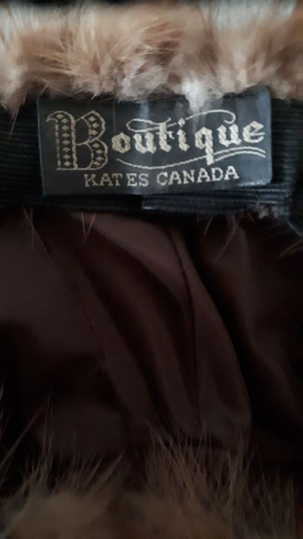 Toque fourrure - Boutique Kates Canada - TBE Vtements
