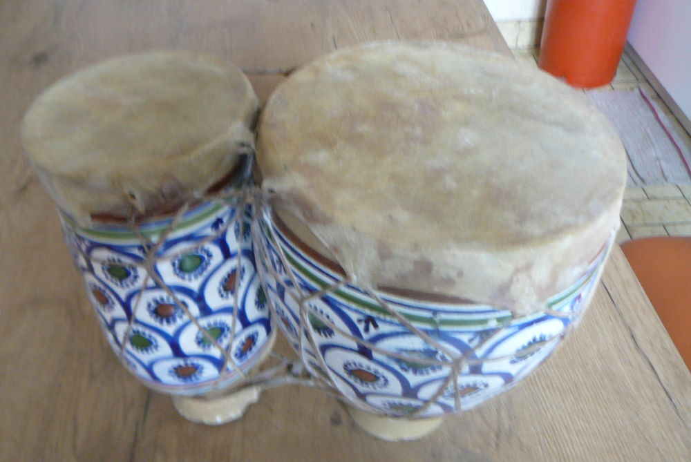 Duo de tambourins Instruments de musique