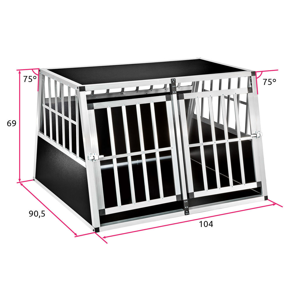   cage box pour le transport de chiens 