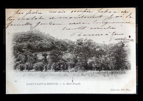 CPA-carte postale- Saint-Vaast la Hougue (50) Le mont pernel 6 Lyon 5 (69)