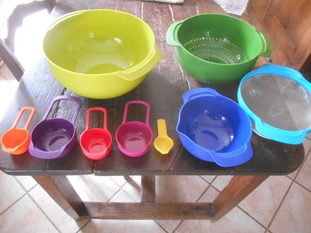 Ensemble Compact Emboitable de Saladiers, Bols, Cuisine