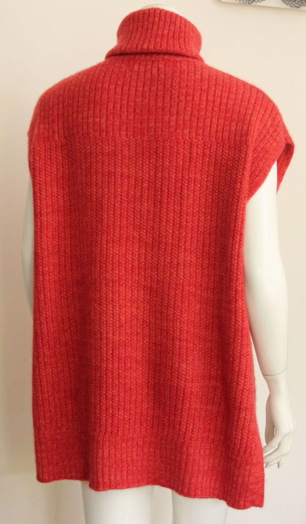 Pull cachemire brique KUJTEN T.M (38/40) Vêtements