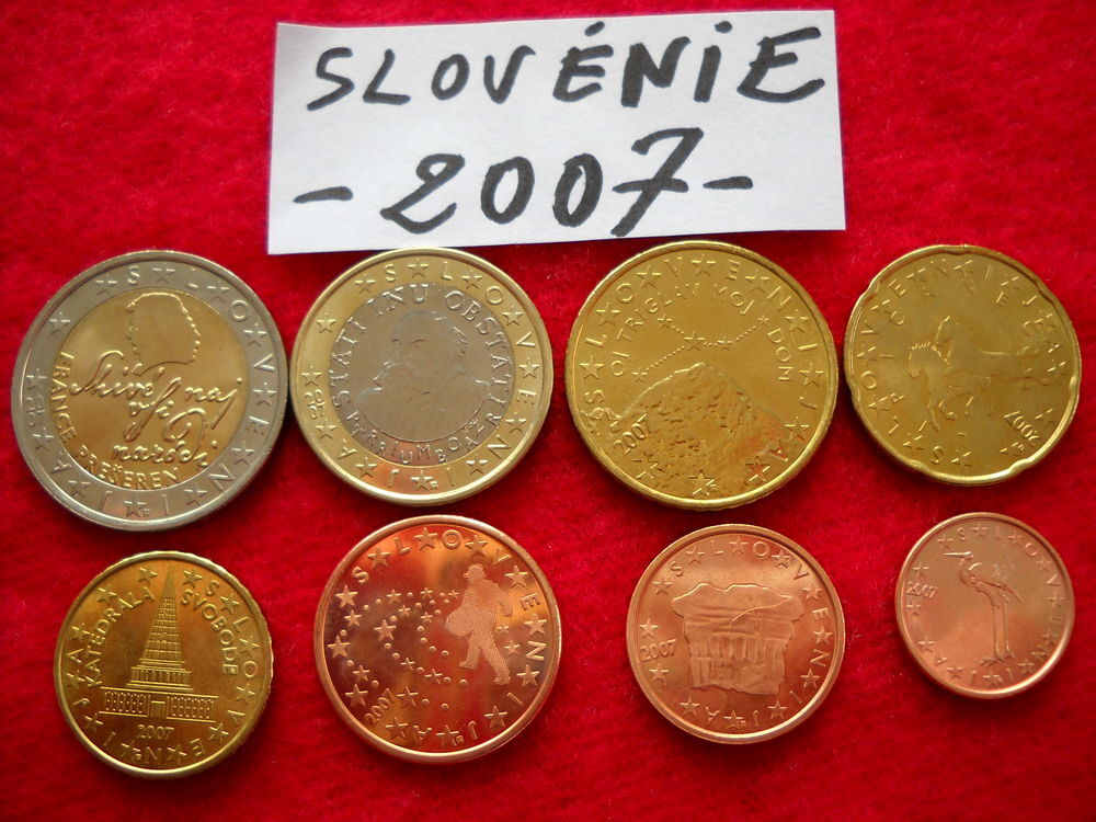 Monnaie pi&egrave;ces Euros : SLOVENIE / 2007
10 € 
