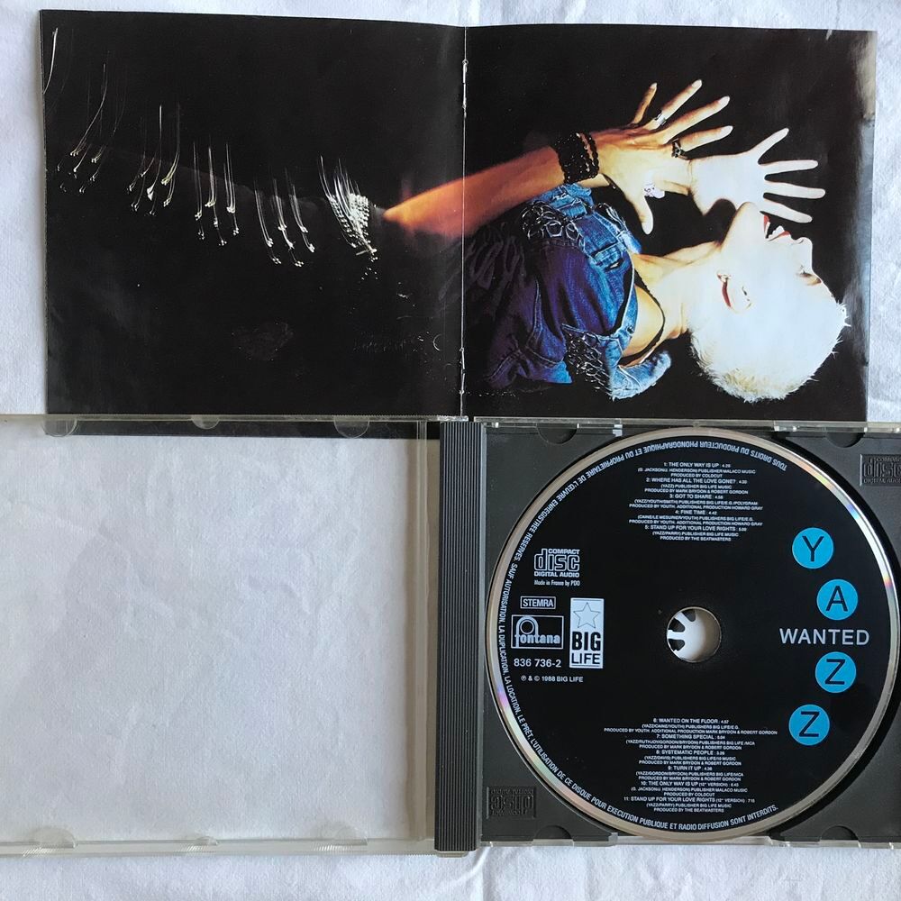 CD Yazz Wanted CD et vinyles