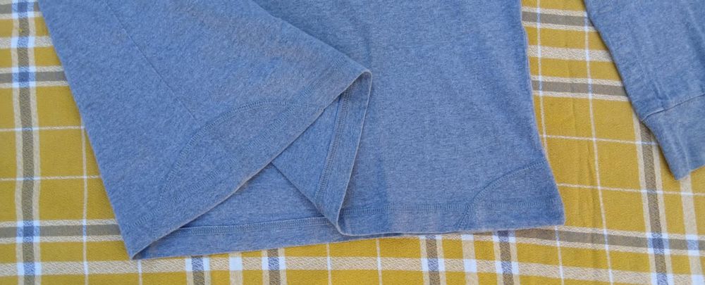 Tee-shirt Gris &agrave; Col Rond en Coton pour Homme : Taille XL Vêtements