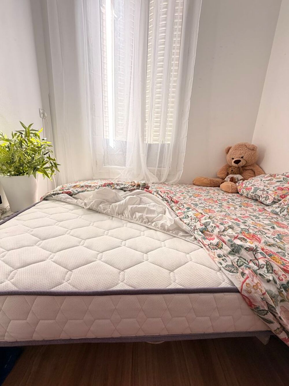 Matelas ressorts ensach&eacute;s 21 cm Natty M&Eacute;RINOS NEUF Meubles