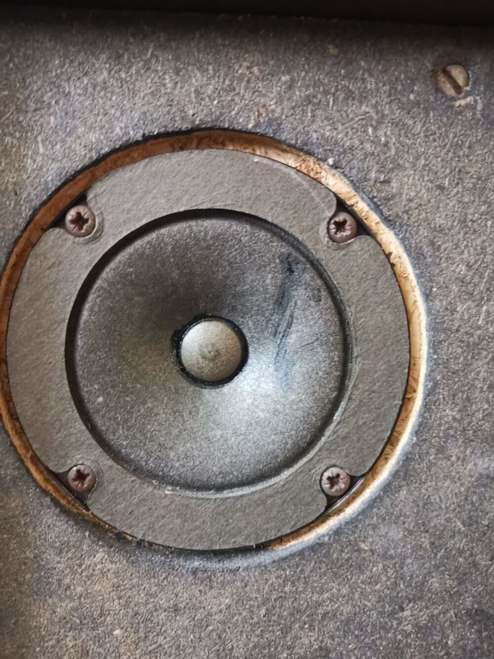 Enceintes MULTIDIRECTIONNELLE SCOTT - bois, vintage. Audio et hifi