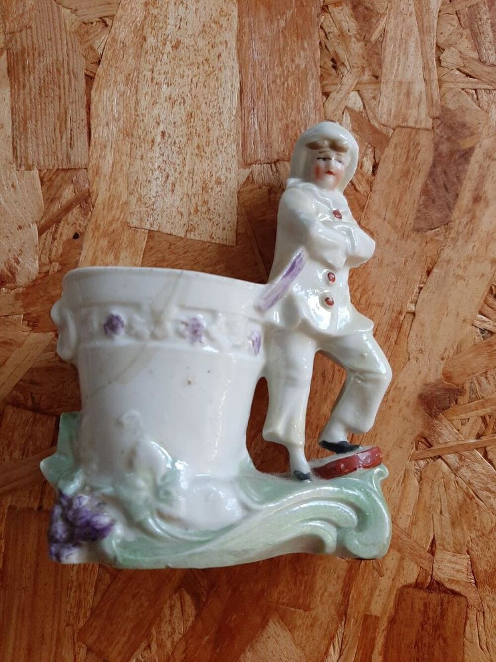 3 figurines anciennes en porcelaine Décoration