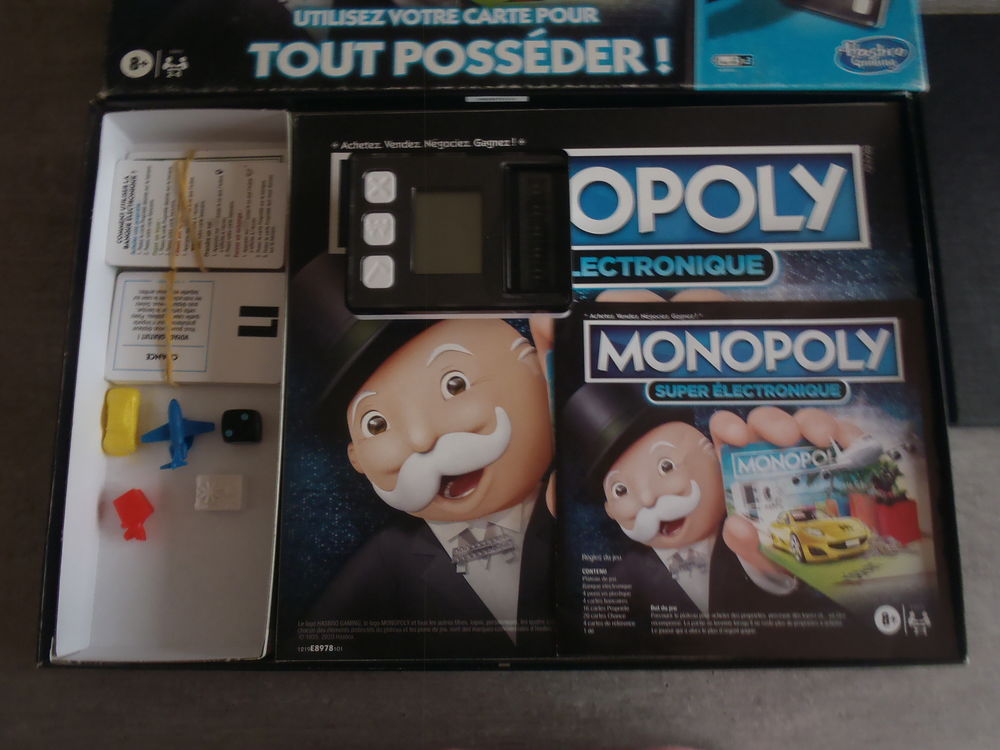  Monopoly super &eacute;lectronique en parfait &eacute;tat. Jeux / jouets
