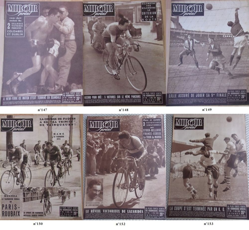Miroir Sprint ann&eacute;e 1949 