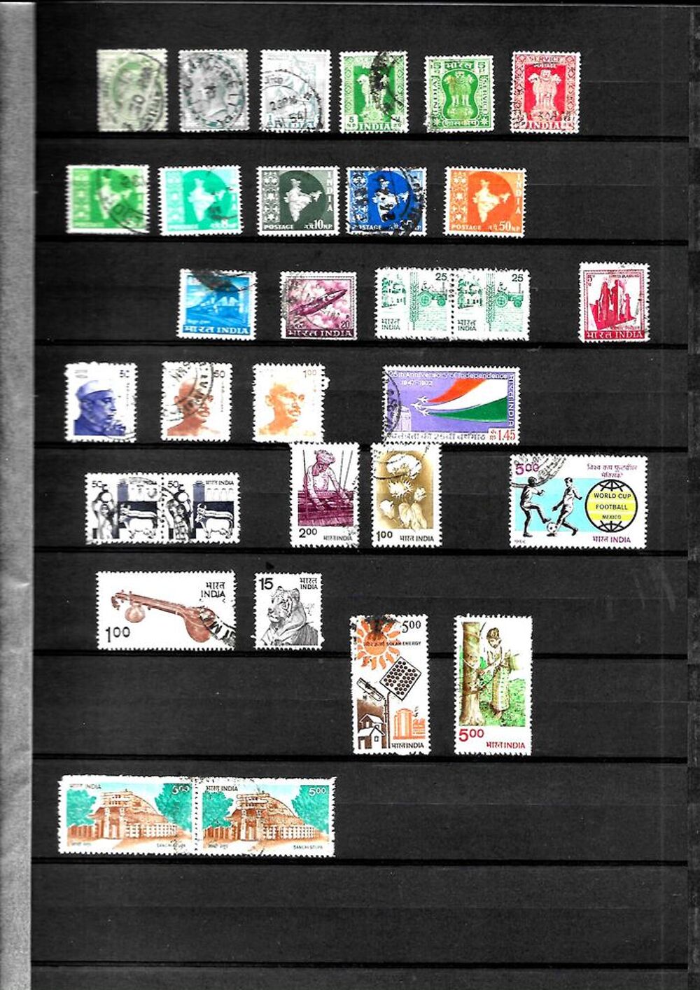 Timbres de Pays d' ASIE 