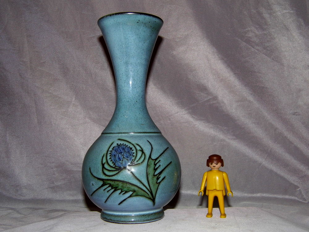 VASE VALLAURIS soliflore c&eacute;ramique vintage retro Décoration