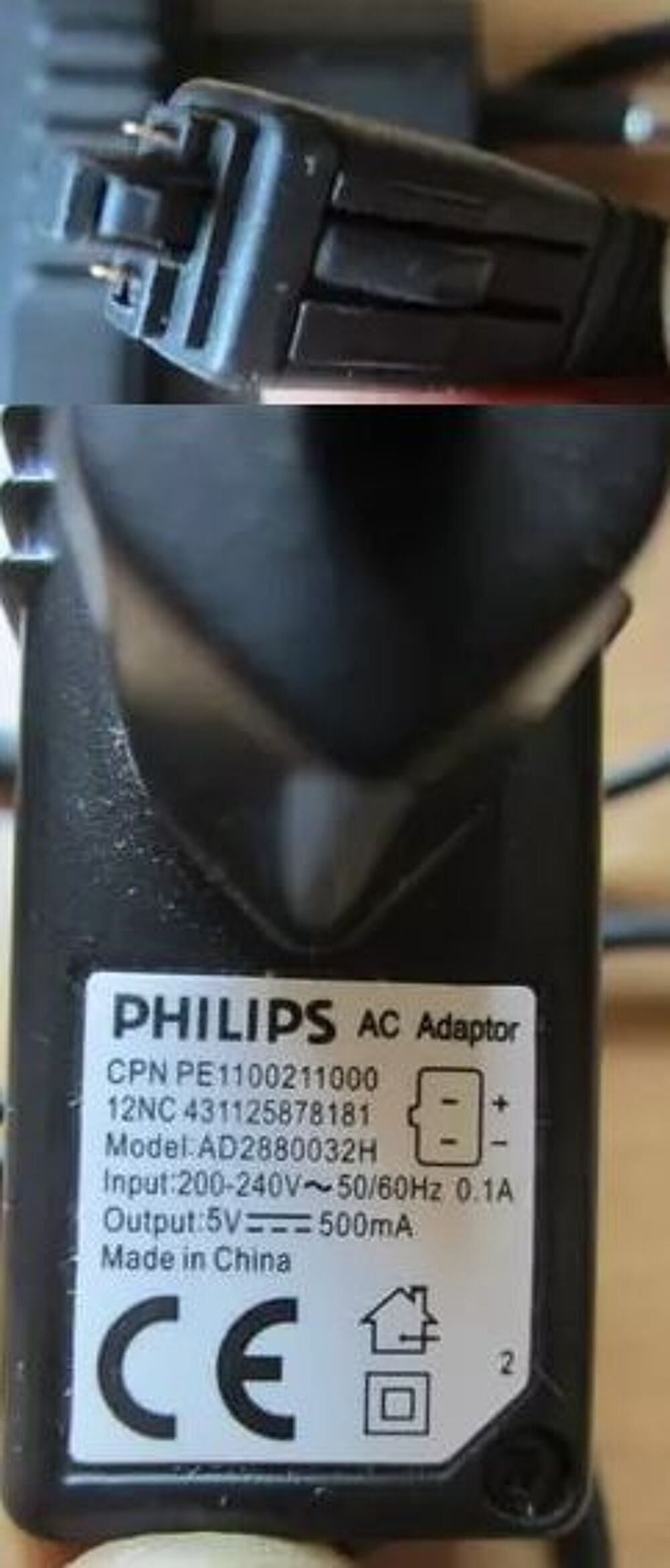chargeur PHILIPS AD2880032H Téléphones et tablettes
