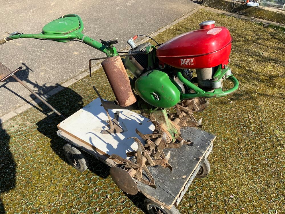 Motoculteur agria 6000 fraises Jardin