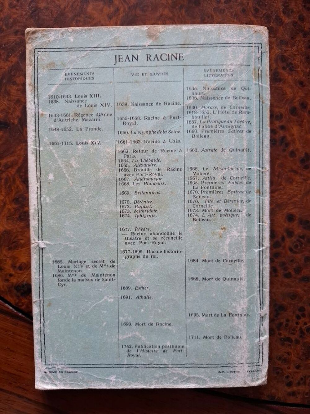 Andromaque - Racine - 1935 - &eacute;tat passable Livres et BD