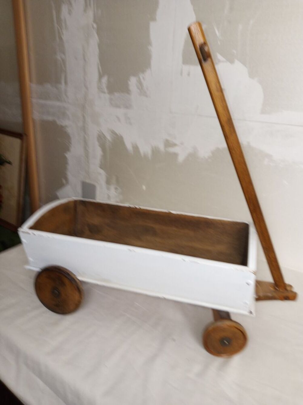 chariot en bois artisanal Jeux / jouets