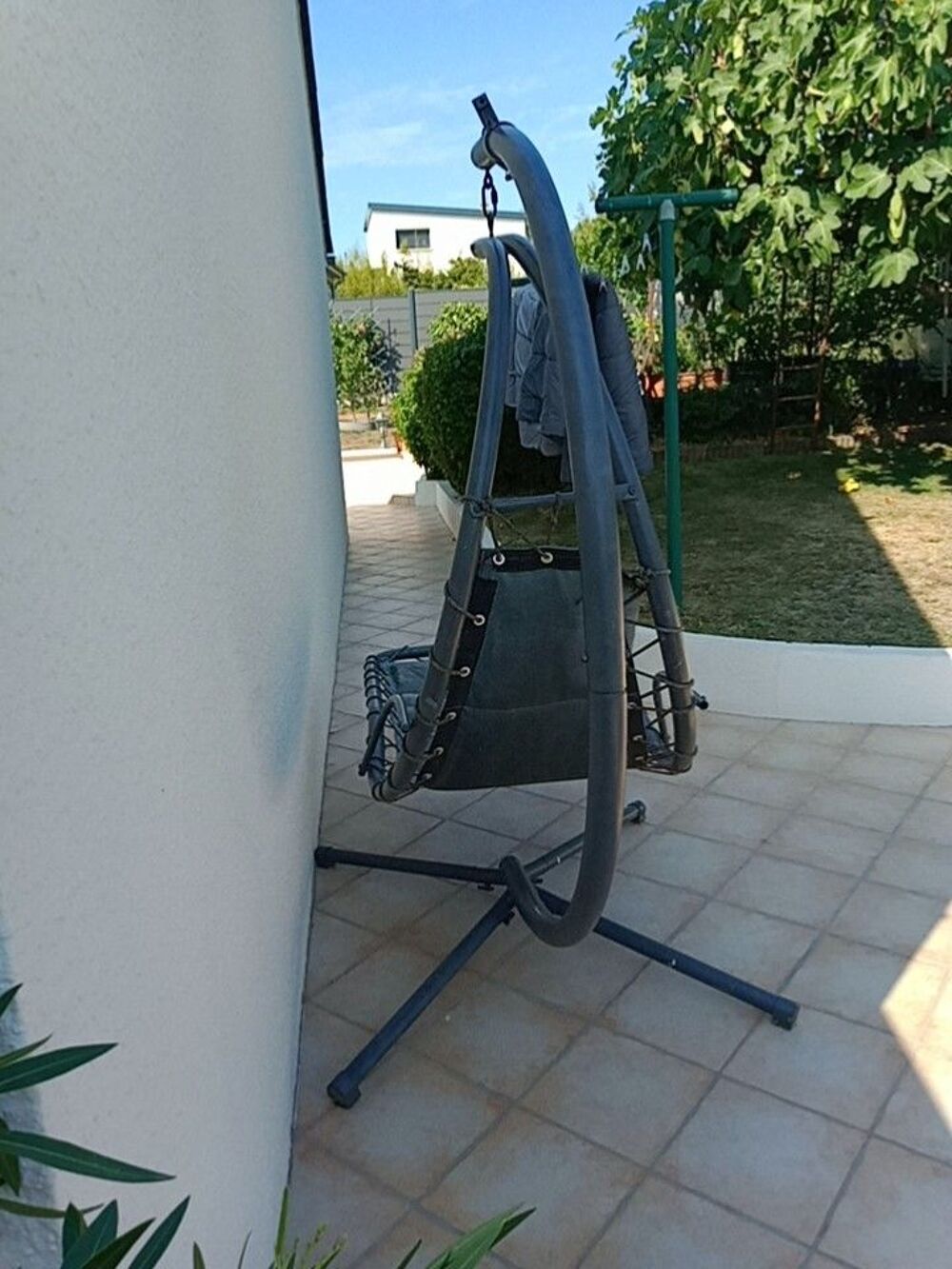 Un bain de soleil transat suspendu Jardin