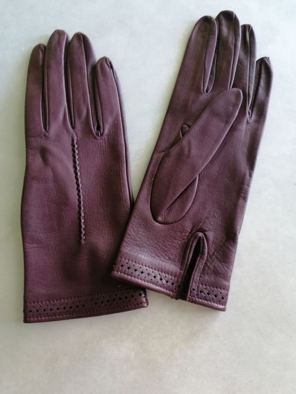 Gants cuir femme Bijoux et montres
