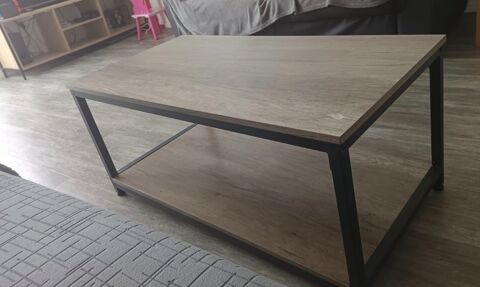 Table basse bois et métal 30 Saint-Chéron (91)