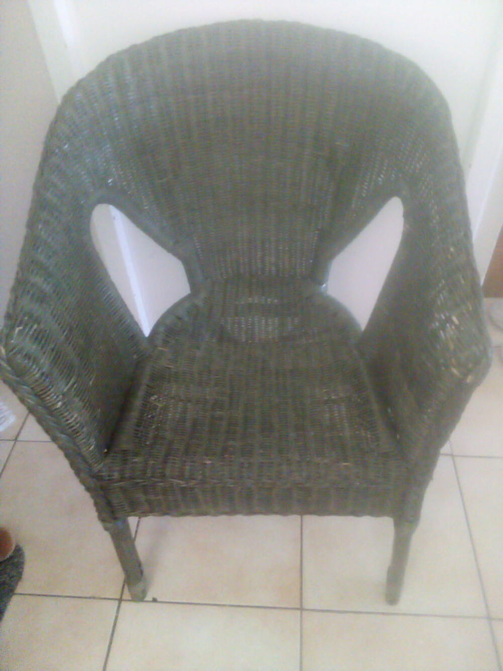 Fauteuil osier Meubles