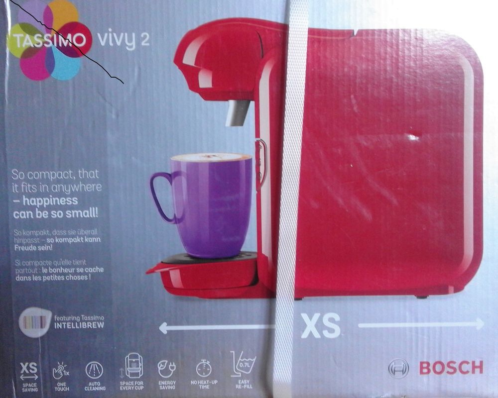 cafeti&egrave;re &agrave; dosette multi-boissons Tassimo Bosch Vivy2 Electroménager