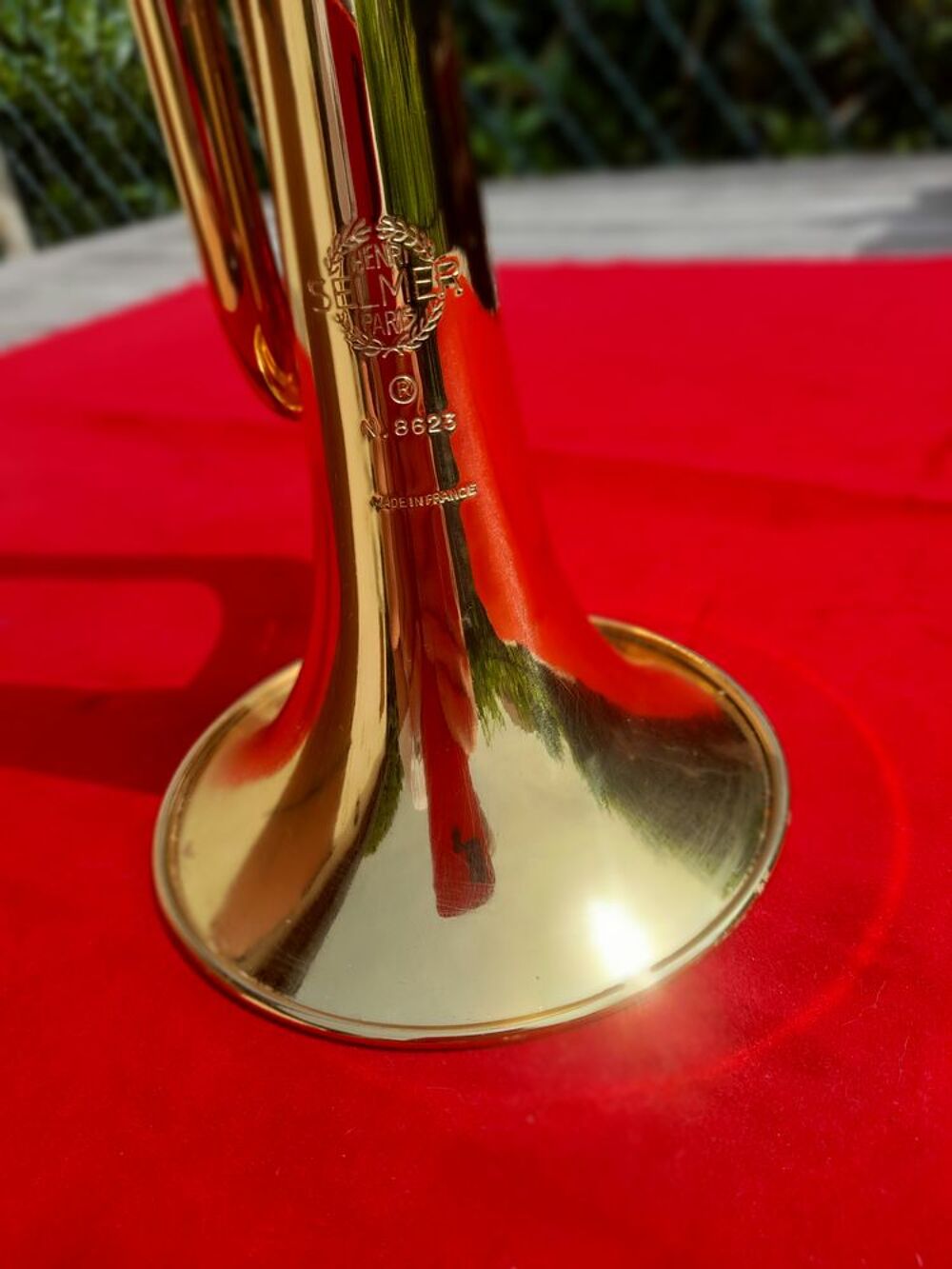 Belle trompette de cavalerie SELMER en sib Instruments de musique