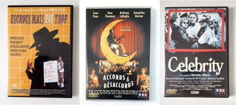 WOODY ALLEN. Lot de  3xDVDs en parfait état. 6 Fontenay-sous-Bois (94)