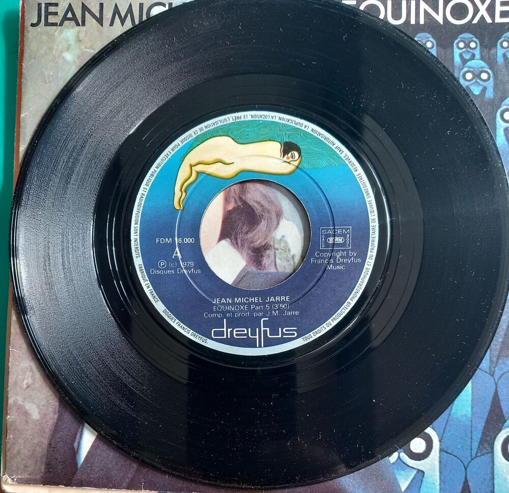 JEAN MICHEL JARRE / 2 X DISQUES VYNIL 45 TOURS / CD et vinyles