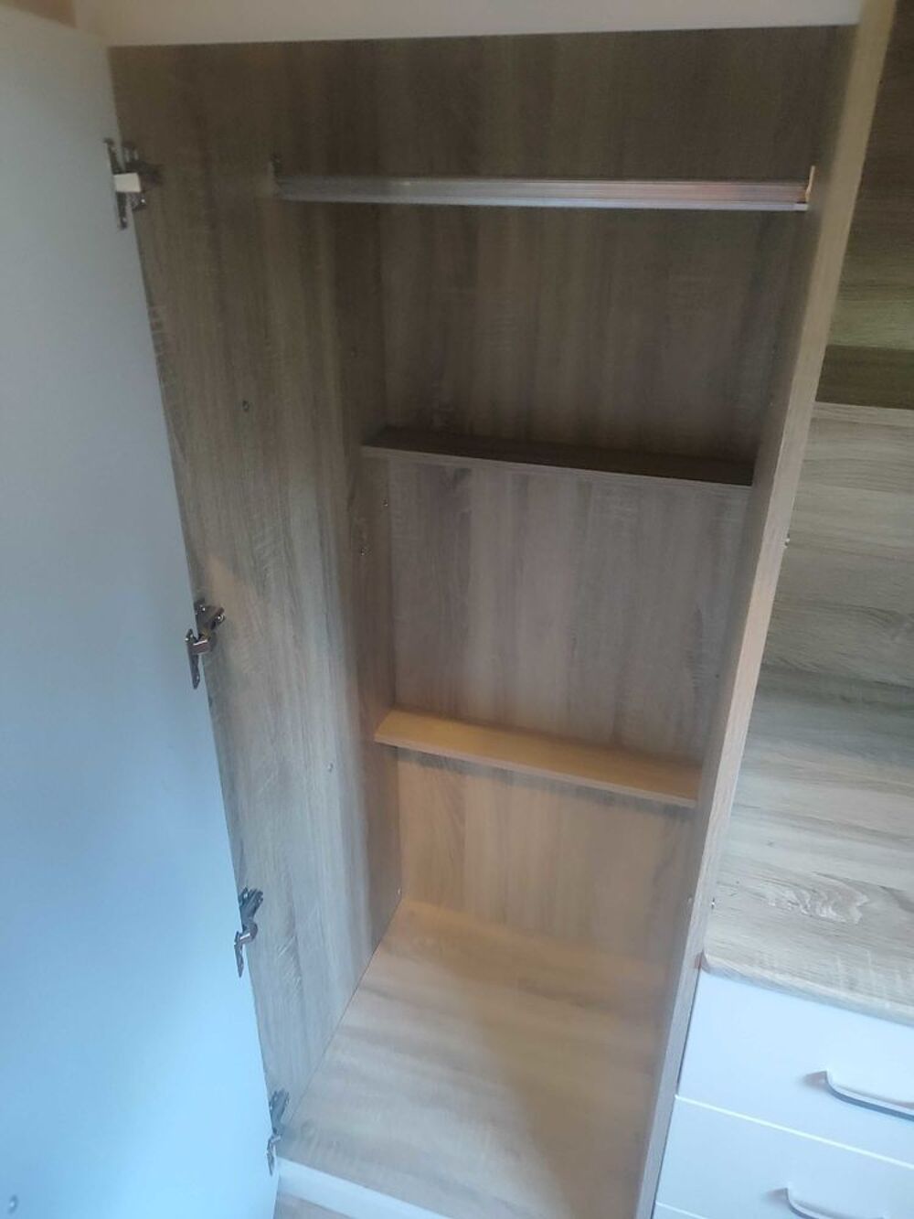 lit mezzanine 90&agrave;-190cm avec rangement Meubles