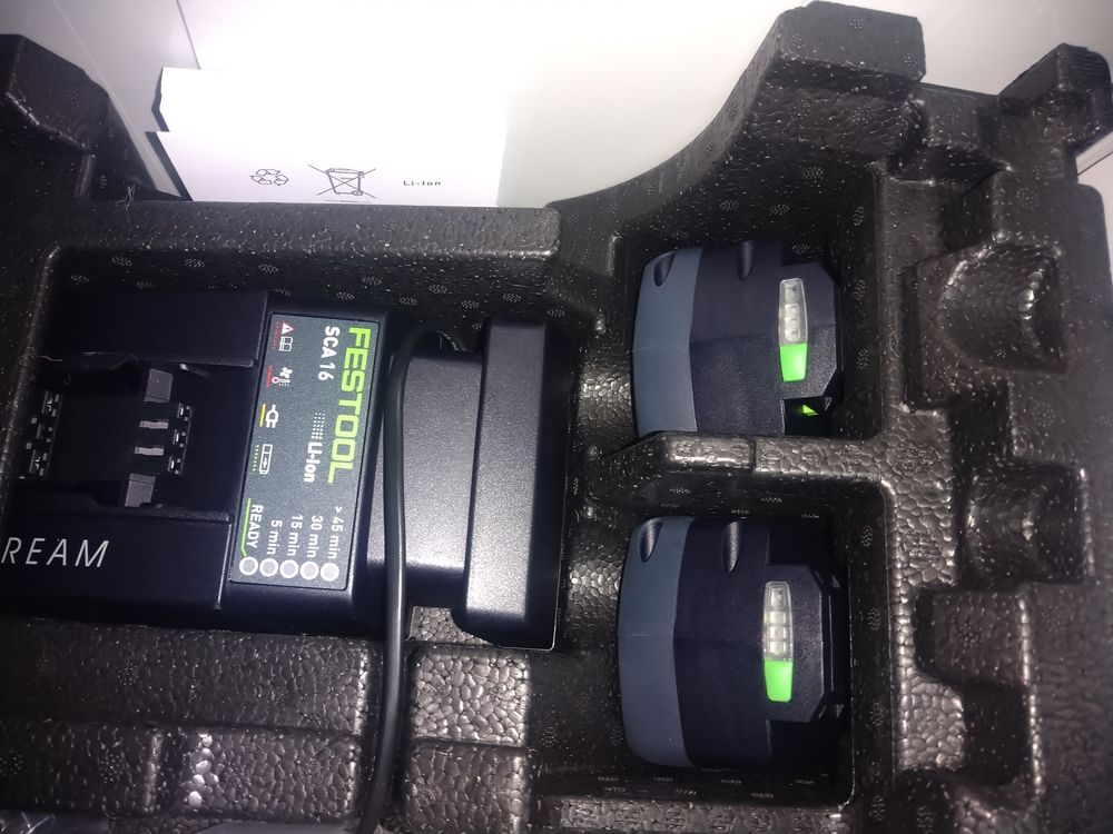 Scie circulaire sans fil Festool HKC 55 FBT SCA Bricolage