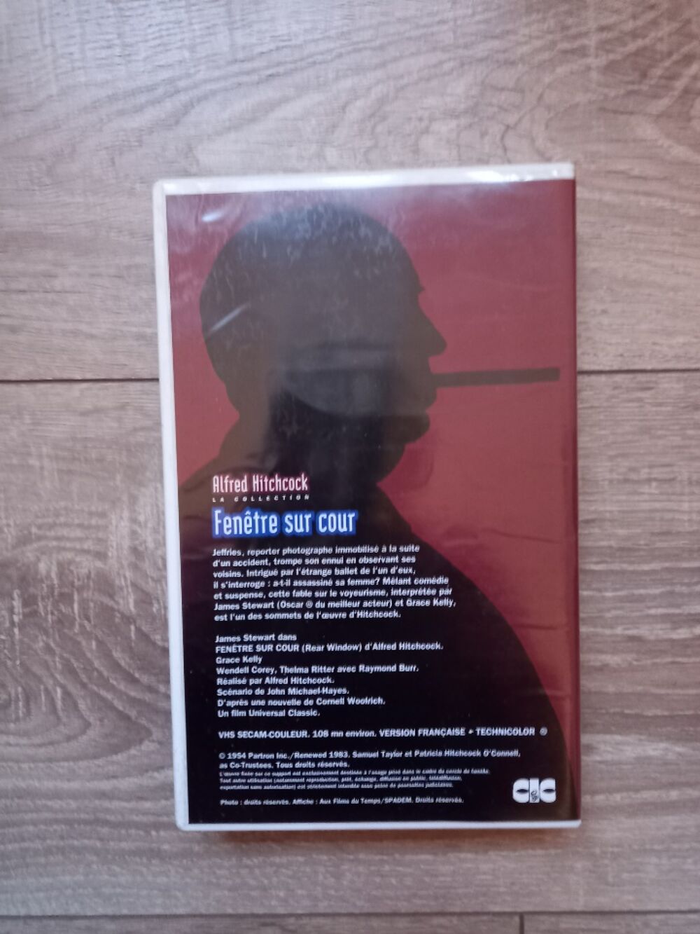 FENETRE SUR COUR (vhs) DVD et blu-ray