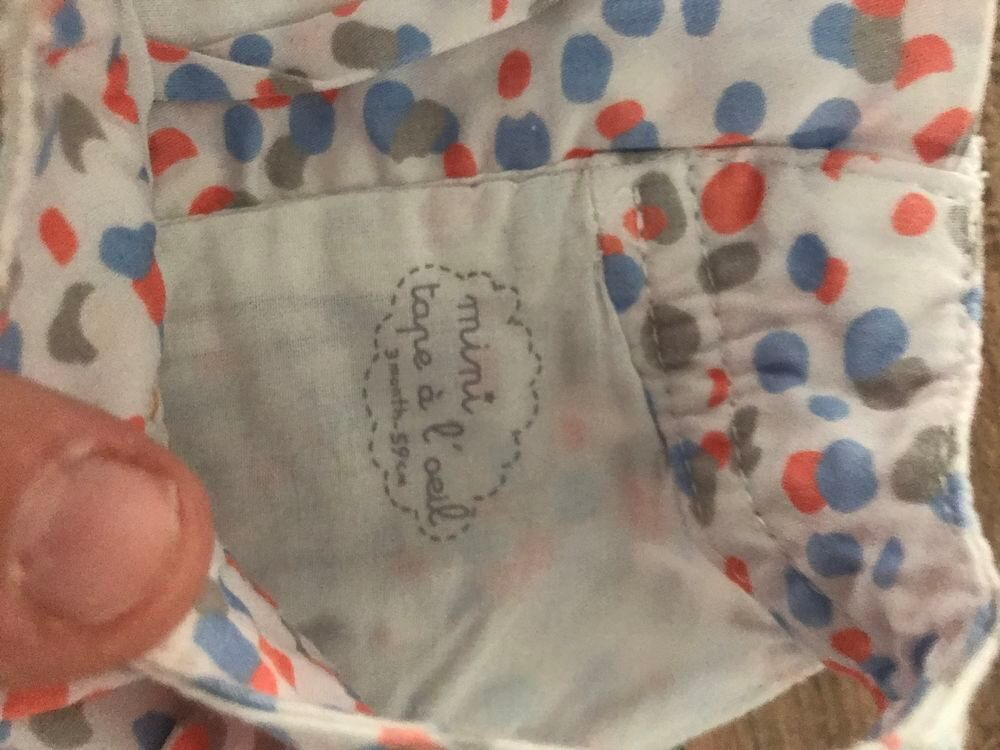 robe+culotte enfant fille " Tape &agrave; l' oeil " Vêtements enfants