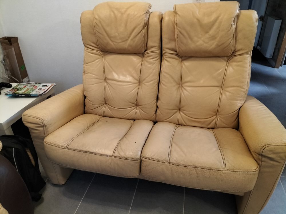 Canap&eacute; relax cuir Meubles