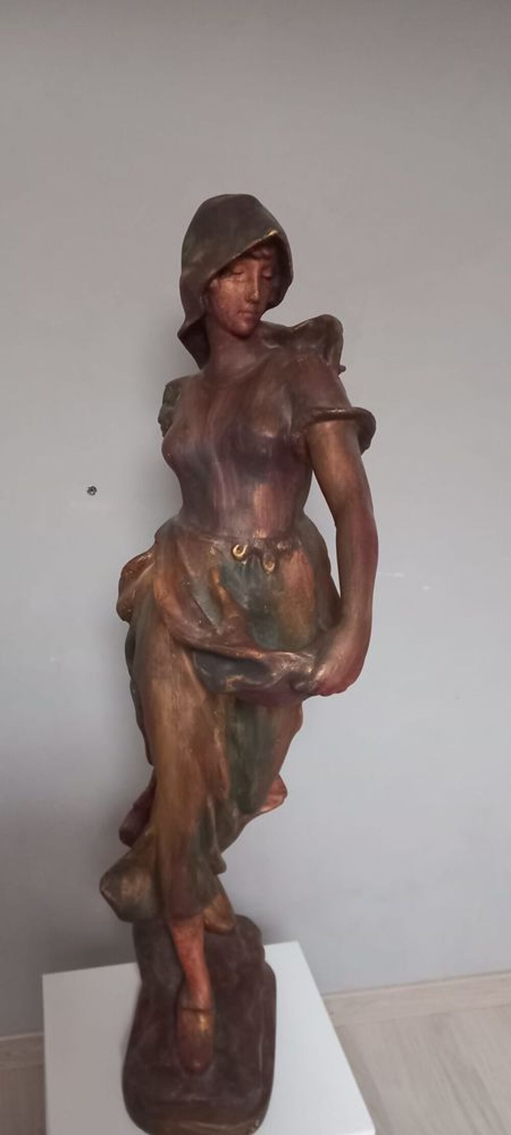 statue semeuse en pl&acirc;tre 80 cm Dcoration