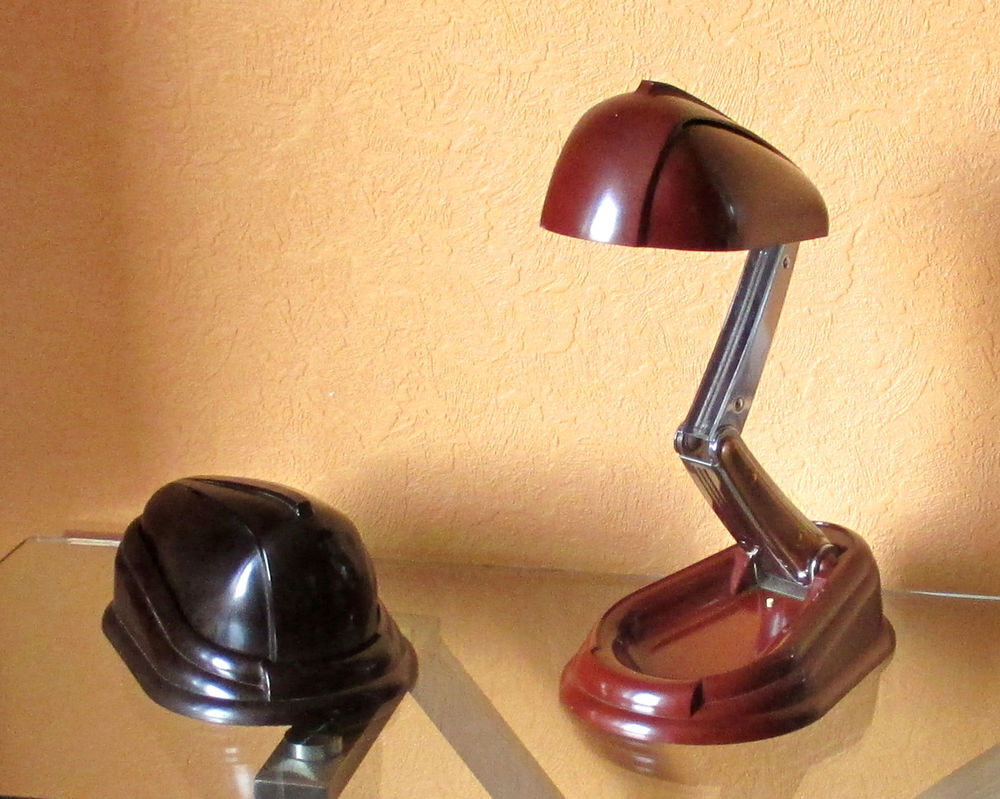 Deux lampes Jumo Bolide 1945/50 "Troc possible" Décoration
