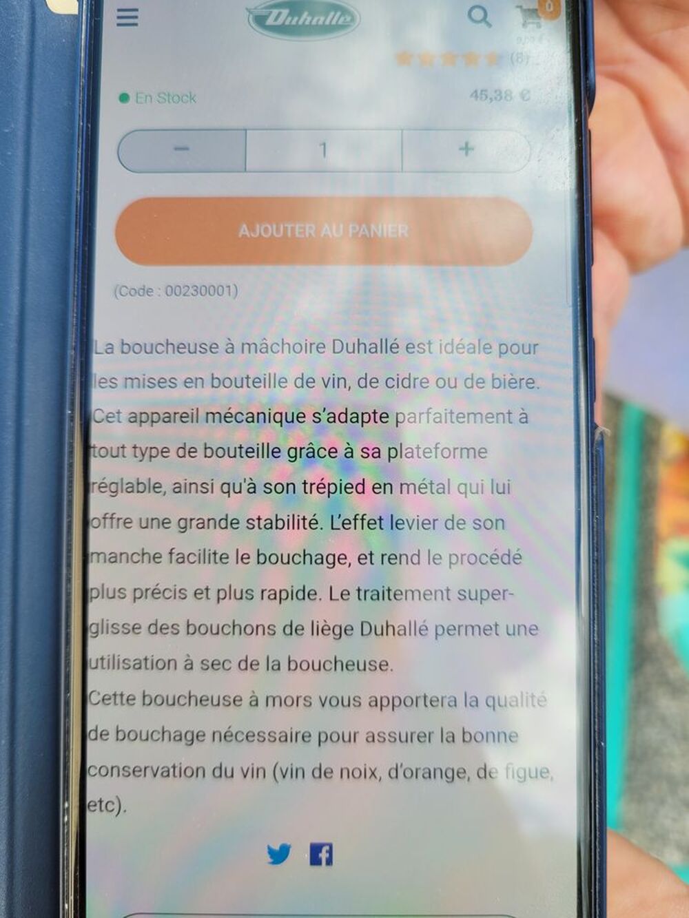 DEBOUCHEUSE A MACHOIRE MANUELLE PARFAIT ETAT
ENVIRON 60 BOUC Electroménager
