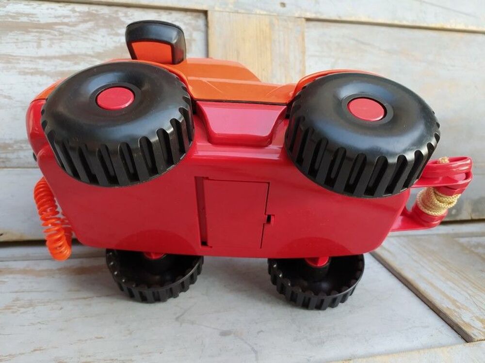 Jouet Vintage Smoby Auto Safari Ann&eacute;es 70/80 