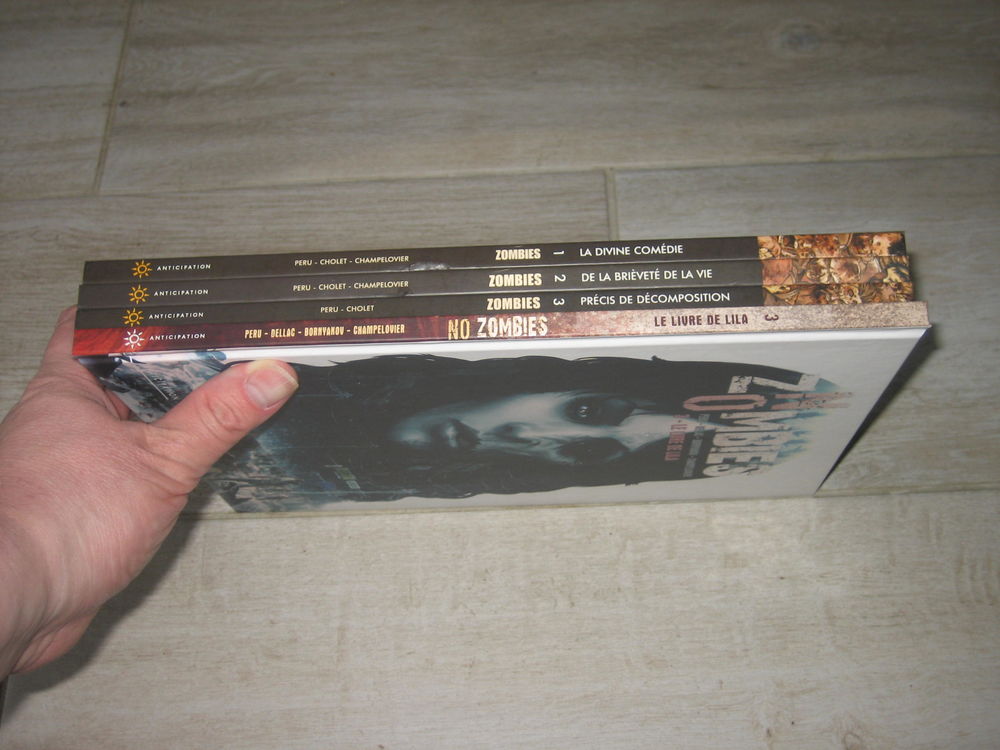 lot 4 bd ZOMBIES 1 A 3 complet + NO ZOMBIES 3 soleil peru cholet Livres et BD