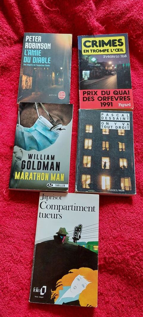 livres policier divers 10 Paris 15 (75)
