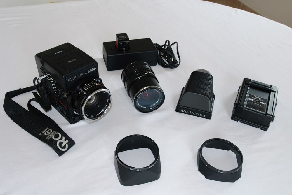 APPAREIL PHOTO ROLLEI 6006 +OBEJCTIF 80mm+OBJECTIF 50mm Photos/Video/TV