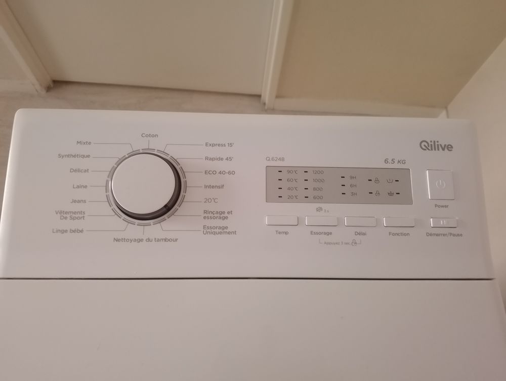 Lave linge Electroménager